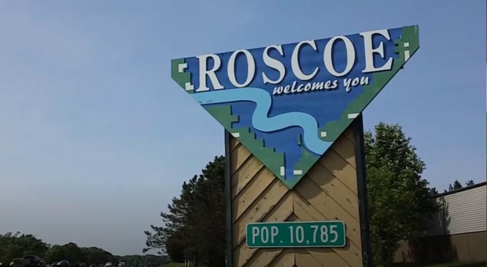 Historic Main Street - Roscoe, IL (August 2, 2017) Former Machesney Home